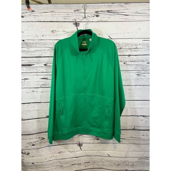 Men's Cutter & Buck Jacket XL/TG Green - Picture 1 of 7